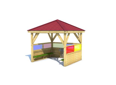 3M Square Sensory Gazebo 